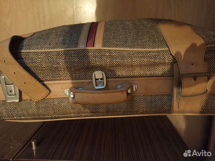 Чемодан СССР ретро на колесиках