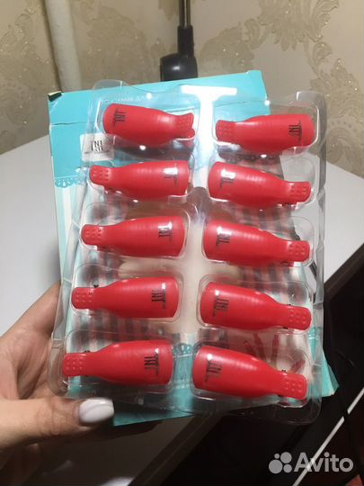 Зажимы для снятия гель-лака