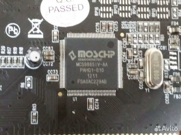 Контроллер COM-порт St-Lab PCI 1S serial card
