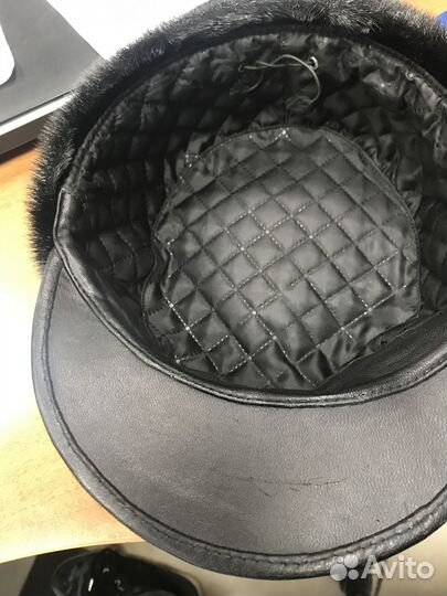 Шапка мужская из нерпы