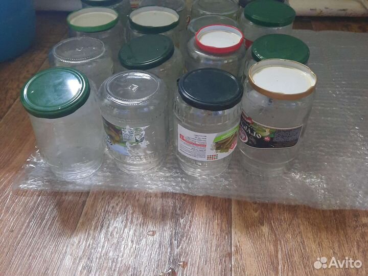 Банки стеклянные бу