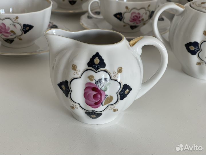 Сервиз Лфз роза в ромбе СССР