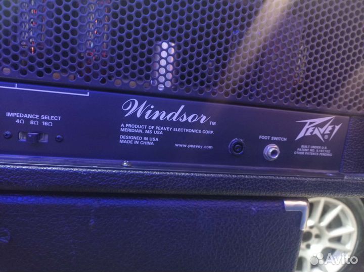 Ламповый усилитель Peavey Windsor
