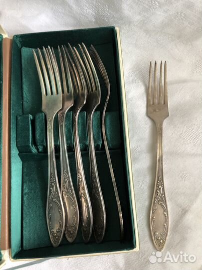 Вилки мельхиор набор