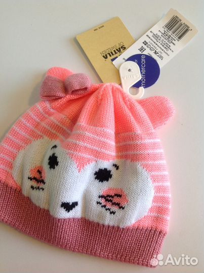 Шапка Satila, Mothercare, 49 р-р, 6-9 мес, новая
