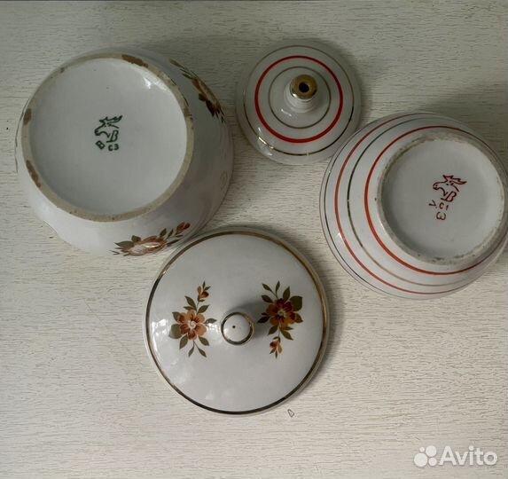 Вазы/сахарницы/фужер/дозатор