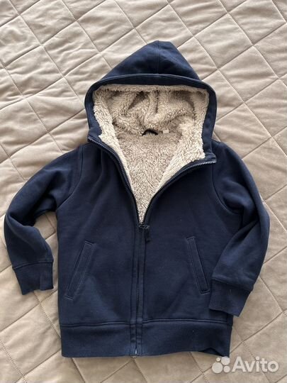 Толстовка детская с мехом