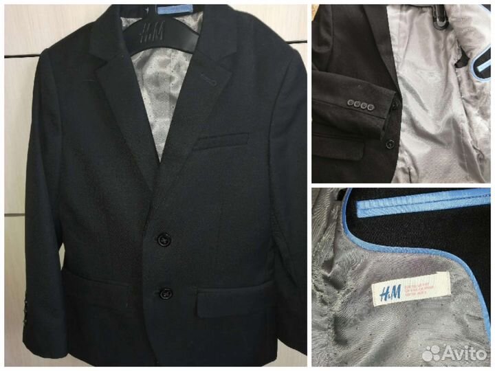 Костюмы h&m, рубашки и др