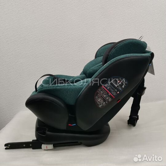 Автокресло aero isofix 0-36 кг. изумруд