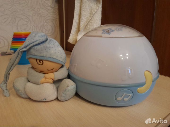 Детский ночник проектор музыкальный