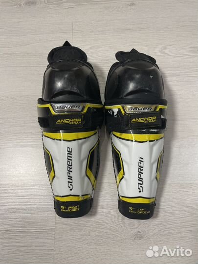 Щитки хоккейные детские Bauer 2s pro 9