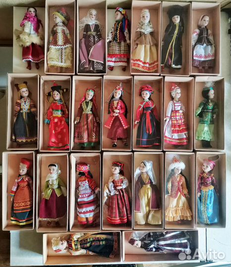 Куклы в народных костюмах деагостини от 200р
