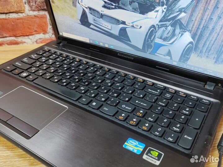 Игровой Lenovo G580 2 видеокарты Core i5 Ноутбук