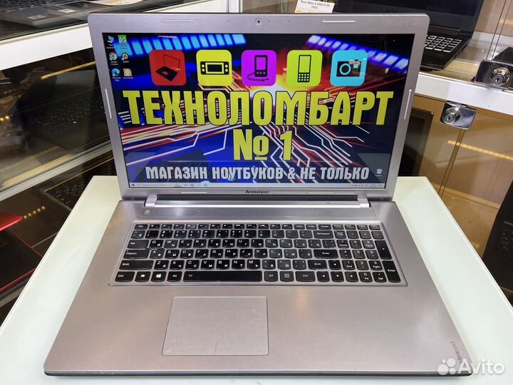 Игровой Lenovo i7-4th/8Gb/SSD/745m-2Gb/17.3