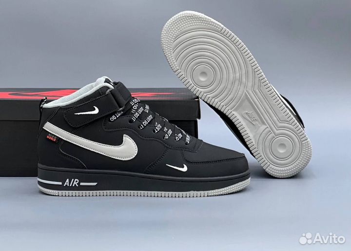 Мужские зимние кроссовки с мехом nike