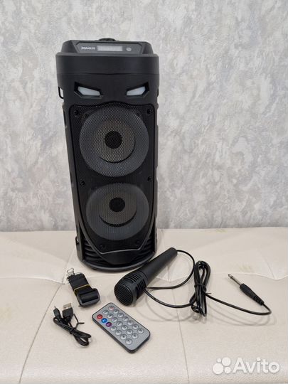 Блютуз колонка с караоке Новая