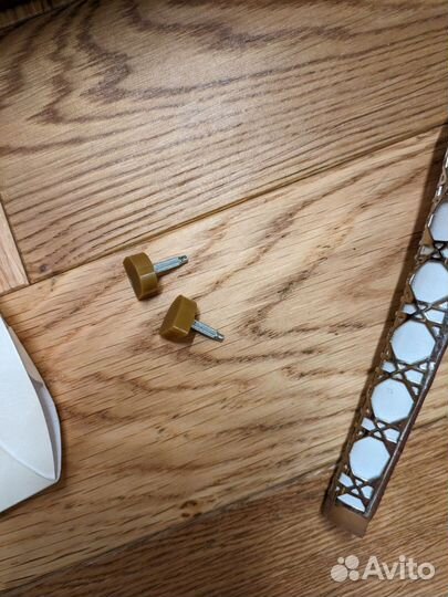 Туфли белые кожаные