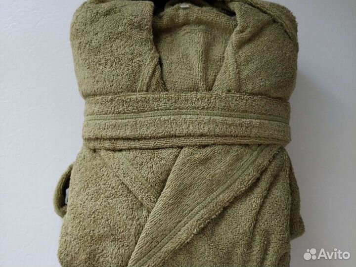 Халат махровый 54 размера с капюшоном