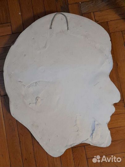 Барельеф гипс В.И.Ленин 50х40см/ новый