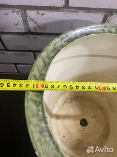 Горшок керамический большой