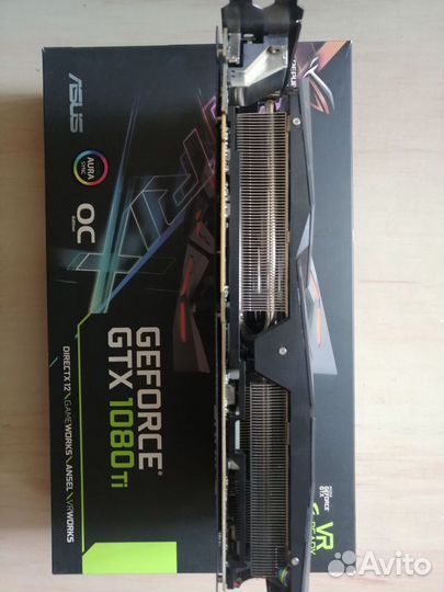 Asus ROG strix GTX 1080 Ti 11gb