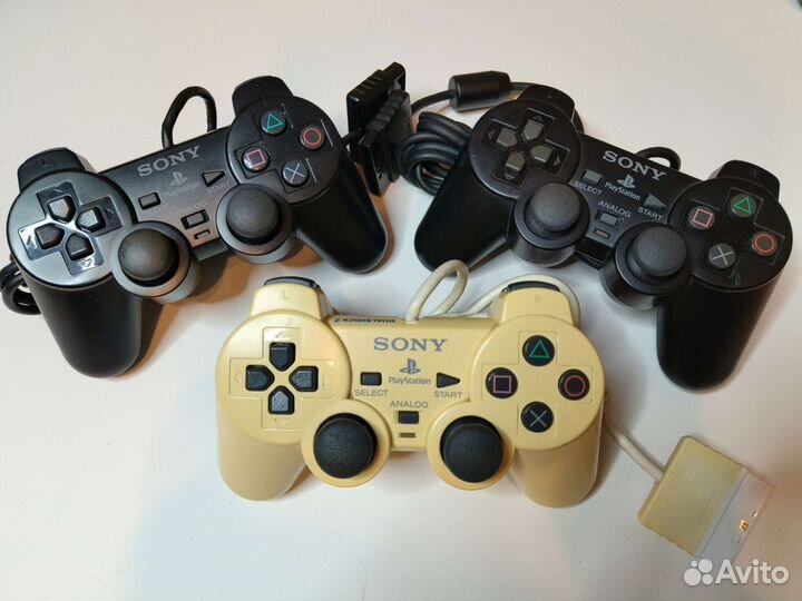 Sony playstation 1 ps one PS1 PS2 джойстики