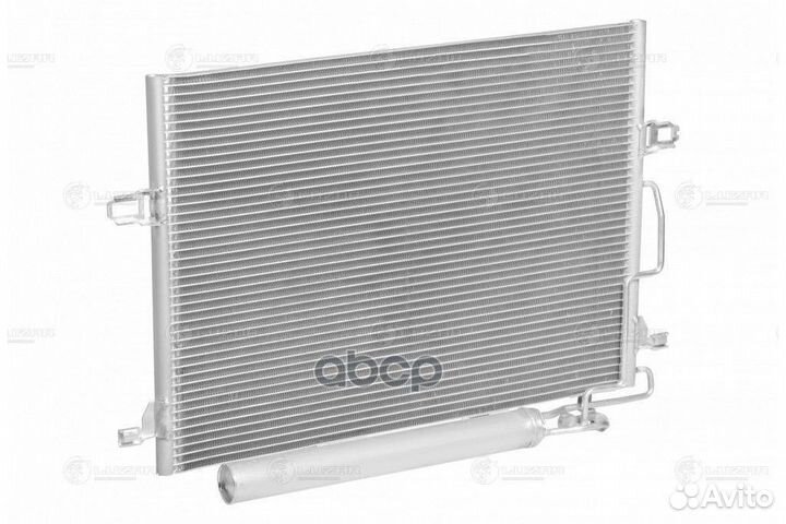 Радиатор MB W211 02- кондиционера (c ресивером)