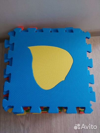 Мягкий коврик-пазл 16 элементов