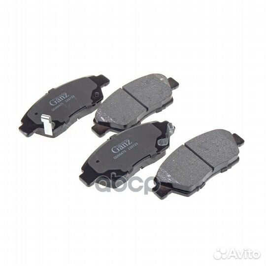 Колодки передние honda Civic V,VI ganz GIJ09475