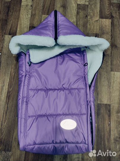 Новый Конверт на выписку, в коляску, весна лето