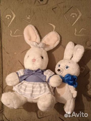 Мягкая игрушка заяц / зайчик