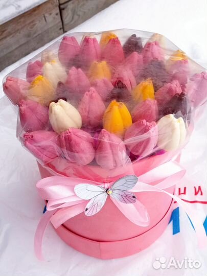 Тюльпаны /цветы из шоколада