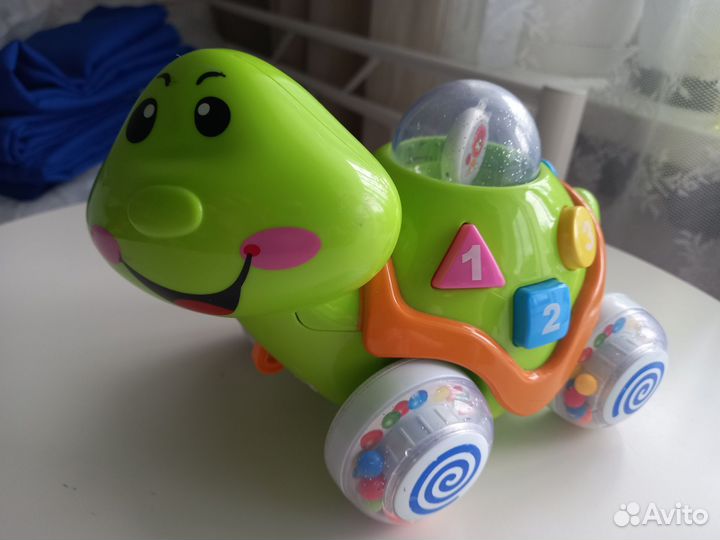 Игрушка развивающая черепаха музыкальная
