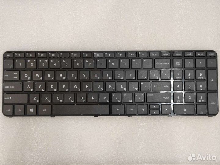 Клавиатура для ноутбука HP 15-B с рамкой