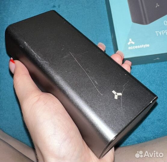 Портативная зарядка Accesstyle Atlant 30MQD серый