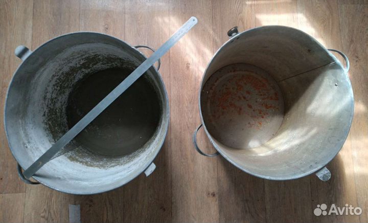 2 Бака оцинкованных 32 литра
