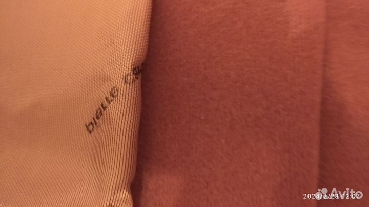 Ткань пальтовая шерсть (италия-2 метра+подклад)