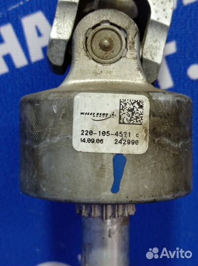 Рулевой карданчик Bmw E60 седан N52B25 2007