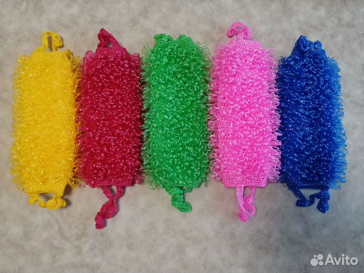 Мочалка ручной работы