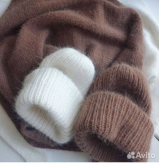 Шапка из пуха норки