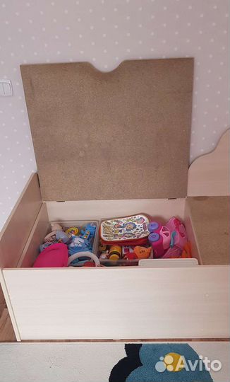 Детская кровать от 1 года с бортиками