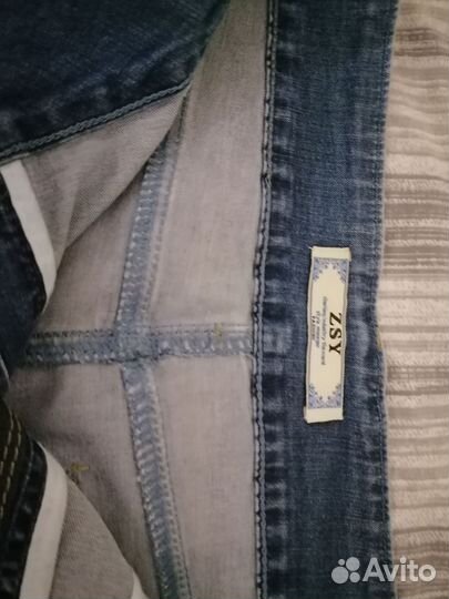 Джинсовая юбка стрейч 48-50 ZSY