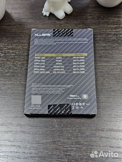 Оперативная память Kllisre DDR4 32Gb(2x16) Новая