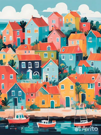 Постеры интерьерные 30 *40, 2шт