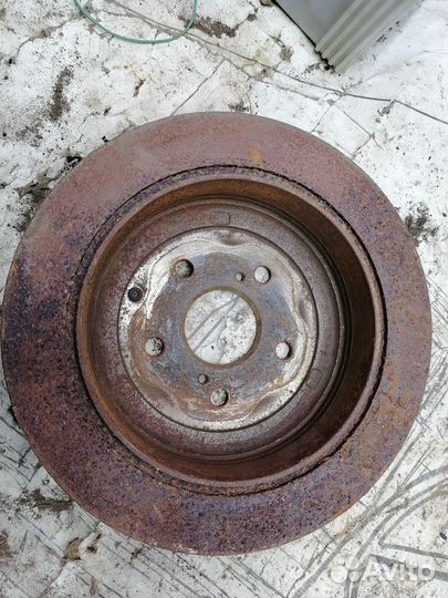 Lexus RX 13г. Диски 2шт Задние Тормозные рх