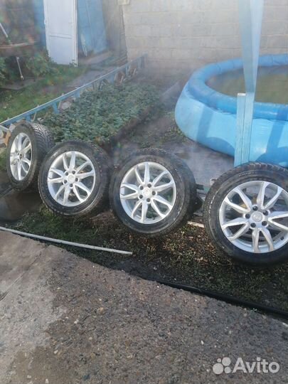Диски r17 с зимней резиной
