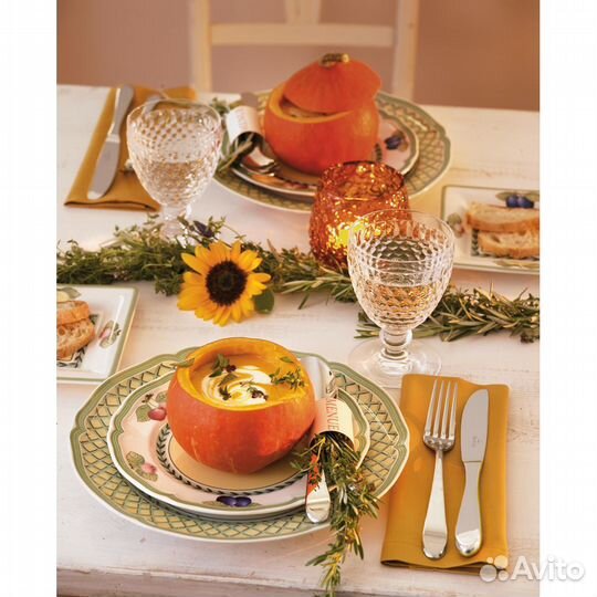 French Garden Orange Глубокая тарелка 23 см