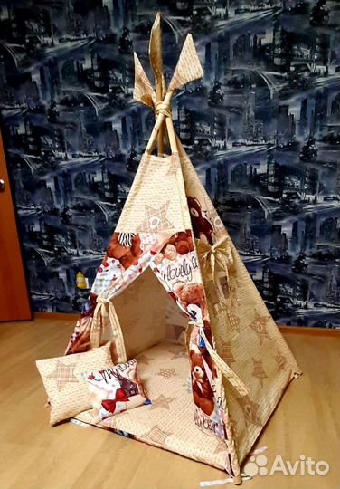 Шалаш вигвам детский домик