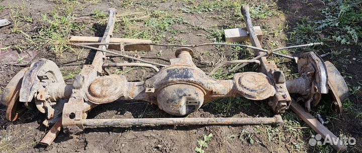 Задний мост паджеро