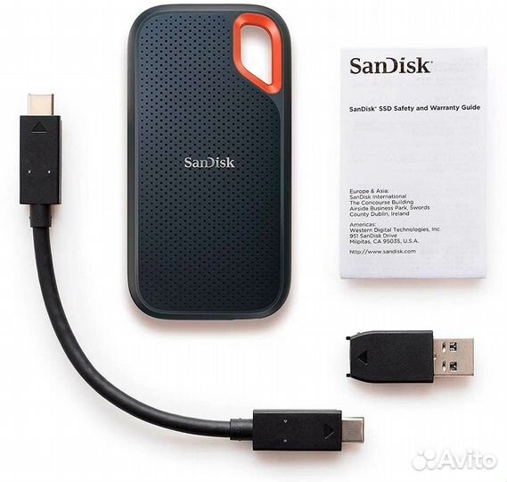 Внешний SSD диск SanDisk Extreme Portable V2 1тб
